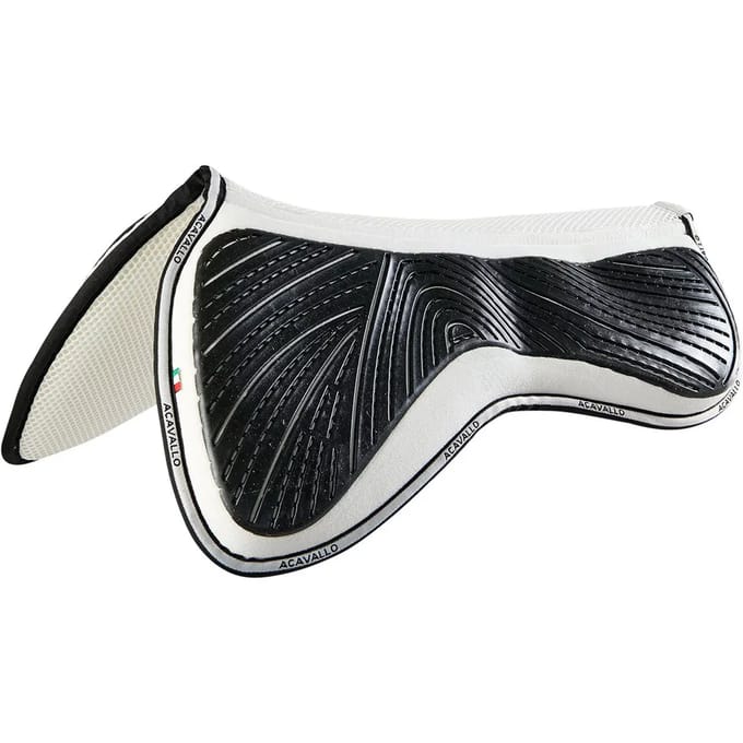 Acavallo Mf Jccs Sw-3ds Gel Grip Suede Halve Pad Wit Full