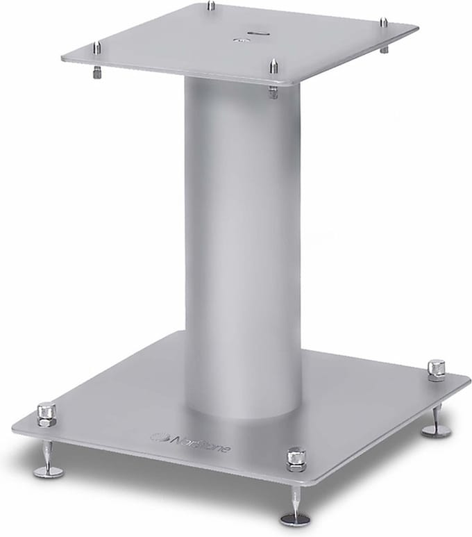 Norstone Stylum S Speaker Stand - Silver - 2 Stuks