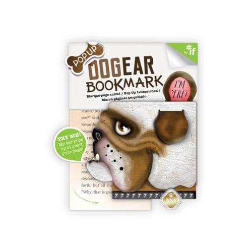 Dog Ear Bookmarks - Stanley (Bulldog)