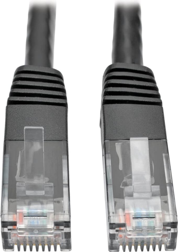 Tripp Lite CAT6, M/M, 7FT netwerkkabel 2,1336 m U/UTP (UTP) Zwart