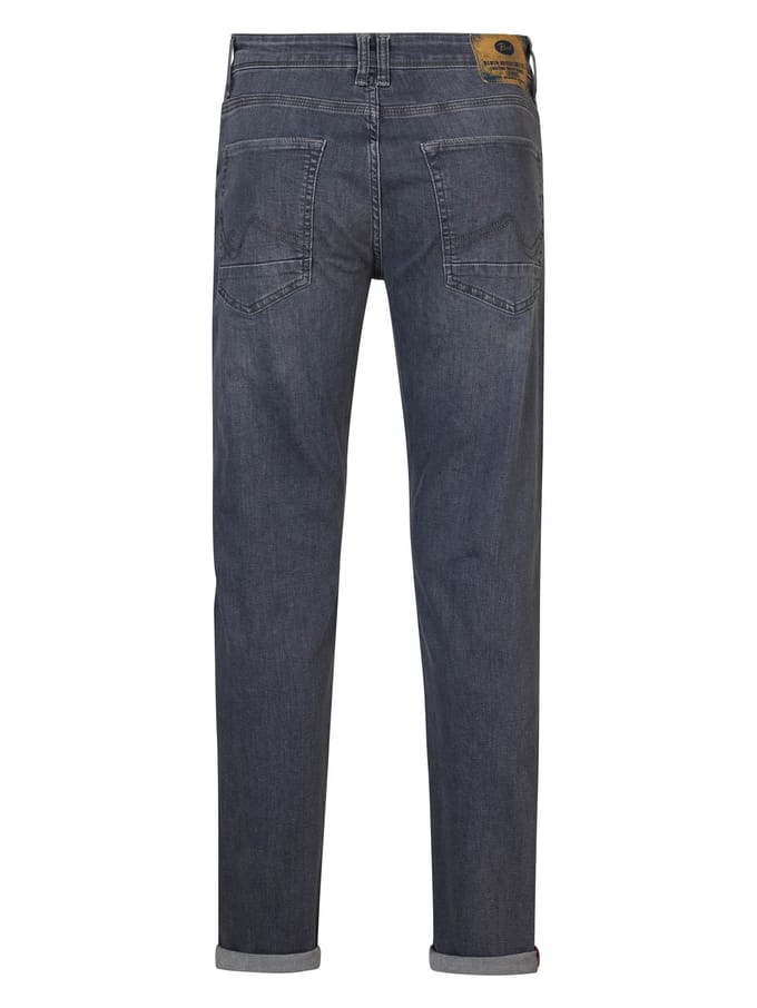 Petrol Industries - Heren Ransom Regular Tapered Fit Jeans  - Grijs