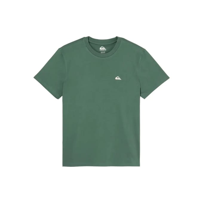 Quiksilver Basic T-shirt Met Korte Mouwen Groen S Man
