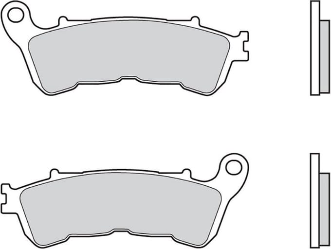 Brembo 07ho57sa Gesinterde Remblokken Transparant