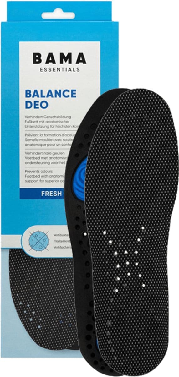 Bama Balance Deo - Voetbed met anatomische ondersteuning en antibacteriele werking - 36/37