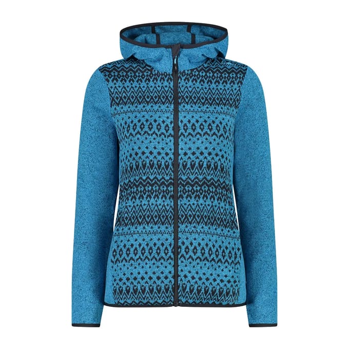 Dames fleece met capuchon CMP