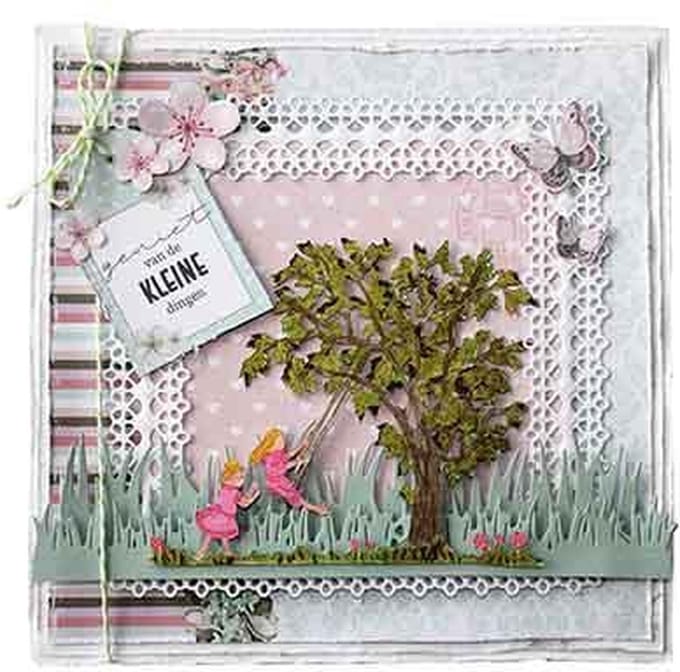 Joy!Crafts Stencil - Stans-embos-debosmal Zomerpret
