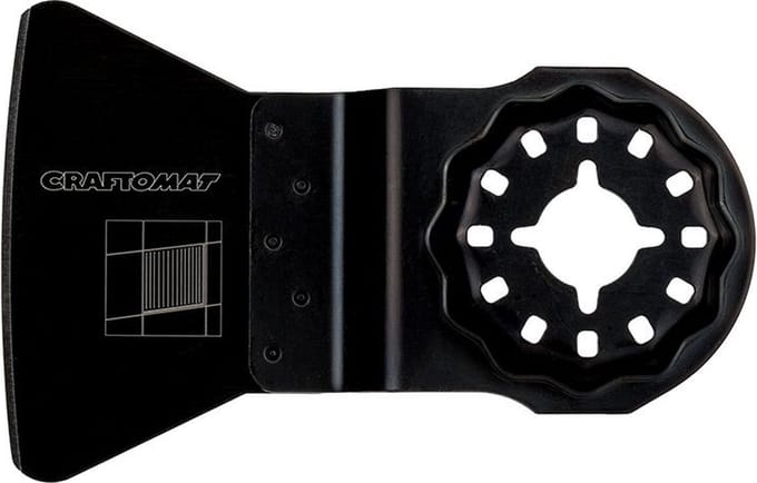 CRAFTOMAT multitool schraapblad / zaagblad - 40 mm - Voor tegels - Starlock systeem