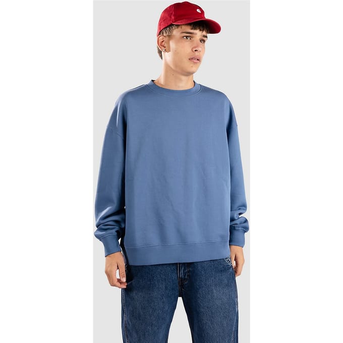 Blue Tomato Oversized Crewneck Sweater blauw