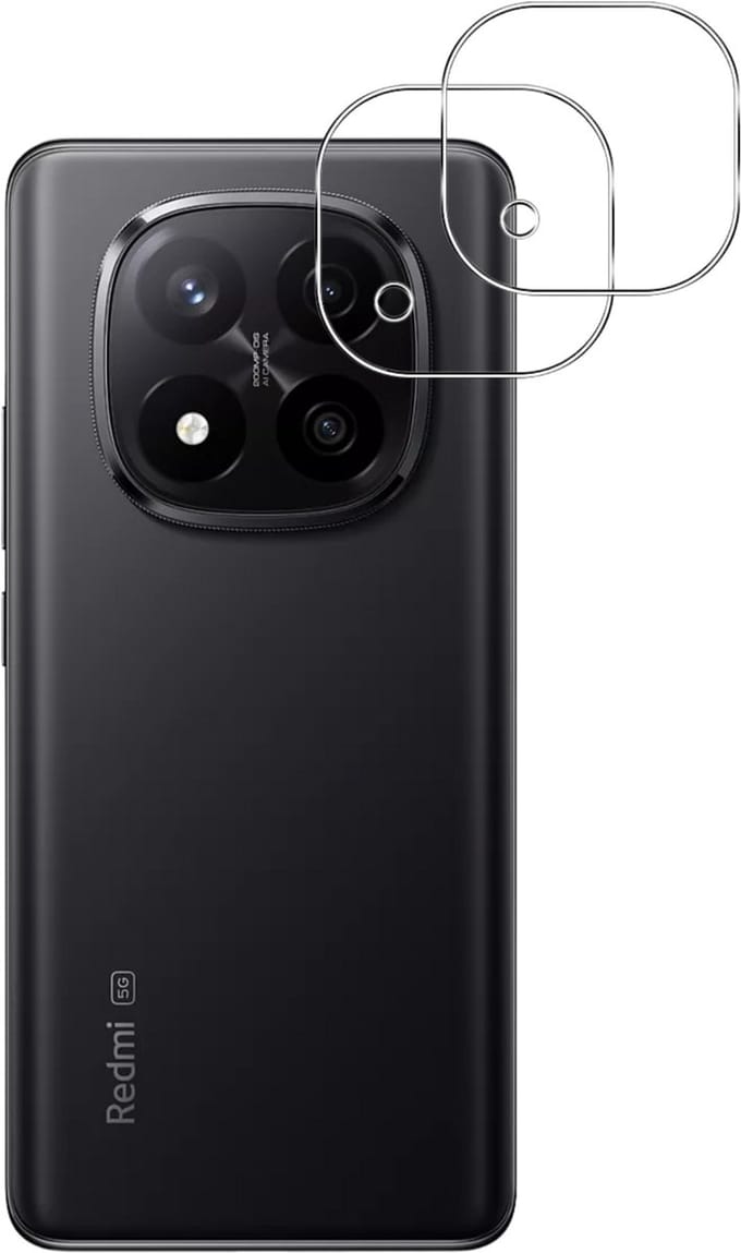 Camera Protector voor Xiaomi Redmi Note 14 Pro Plus 5G - 2 stuks van glas Transparante glazen