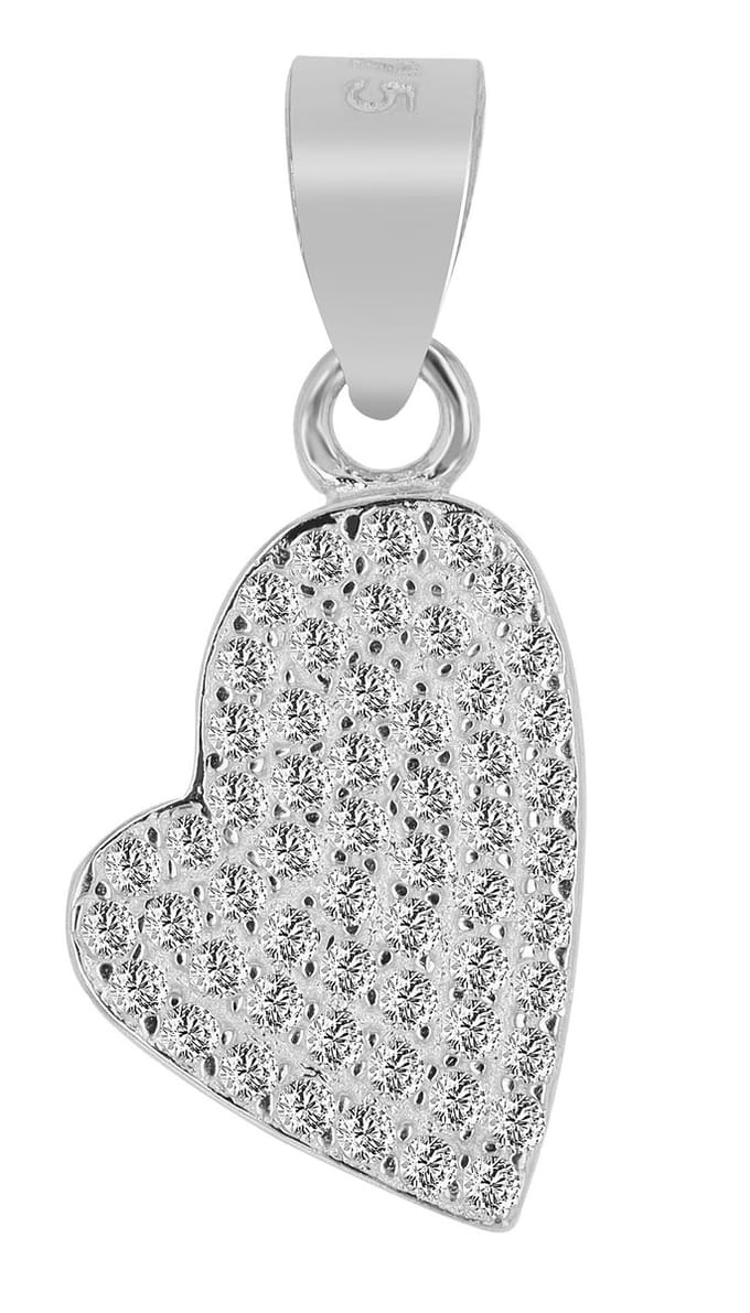 AKZENT Akzent Dames hanger "Asra" van 925 Sterlingzilver, gerhodineerd, duurzaam