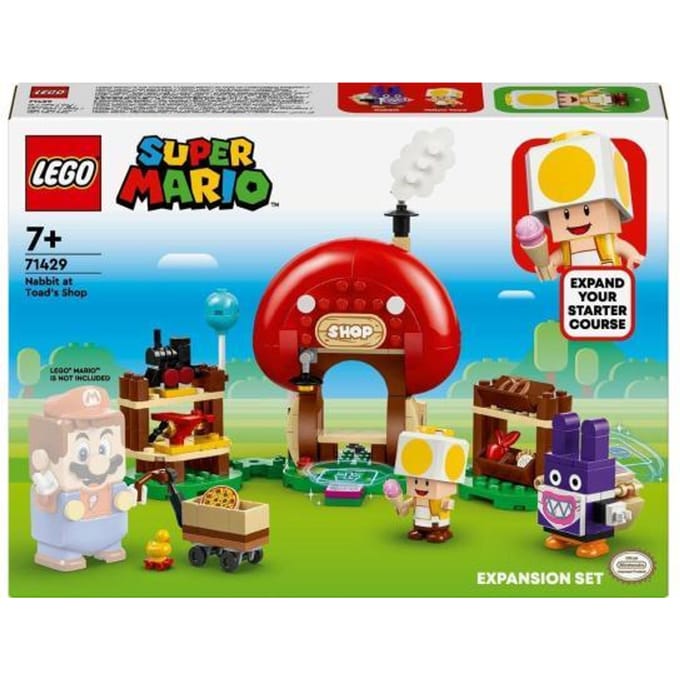LEGO - 71429 Super Mario Uitbreidingsset: Nabbit bij Toads winkeltje Bouwsets