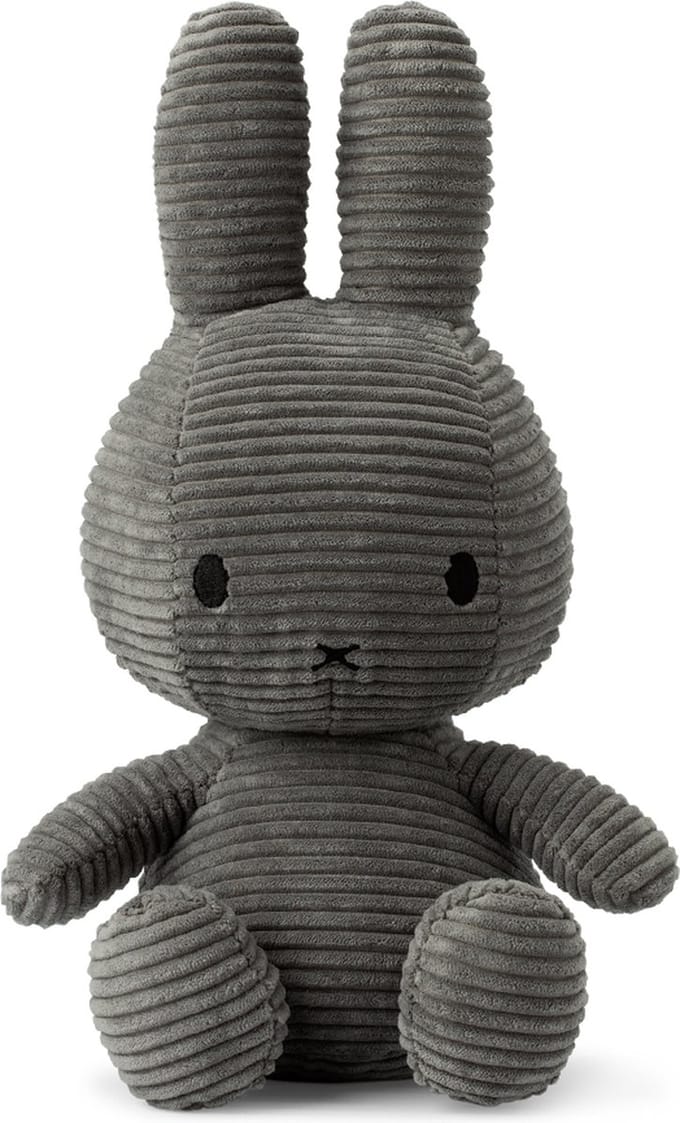 Nijntje Corduroy Grey 33cm Eco