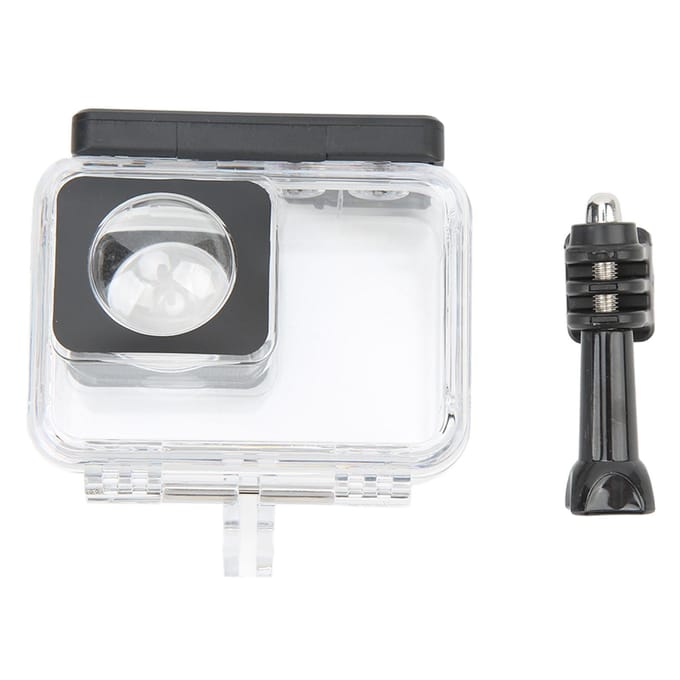 Duikbehuizing Camera Beschermhoes 30m Diepte Waterdicht voor Insta360 One RS Dual Lens Actiecamera white