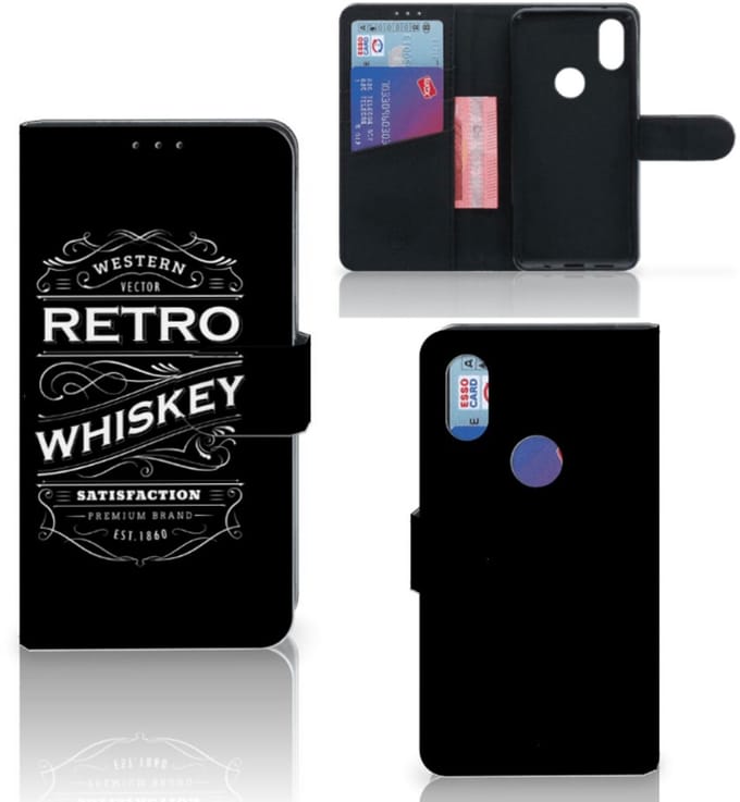 Xiaomi Mi Mix 2s Book Cover Whiskey