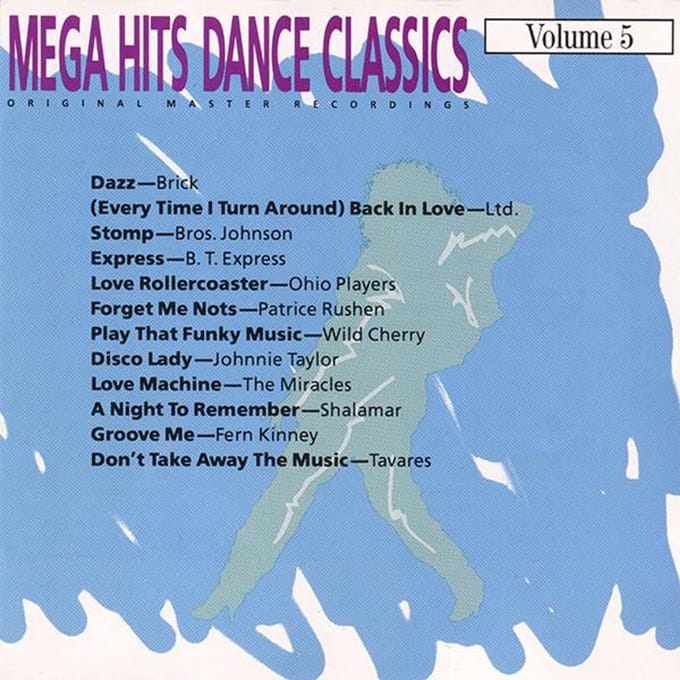CD DIVERSEN Mega Hits Dance Classics Deel 5 CDL7975 Priority Record 1989 US SoulFunk Gebruikt gray