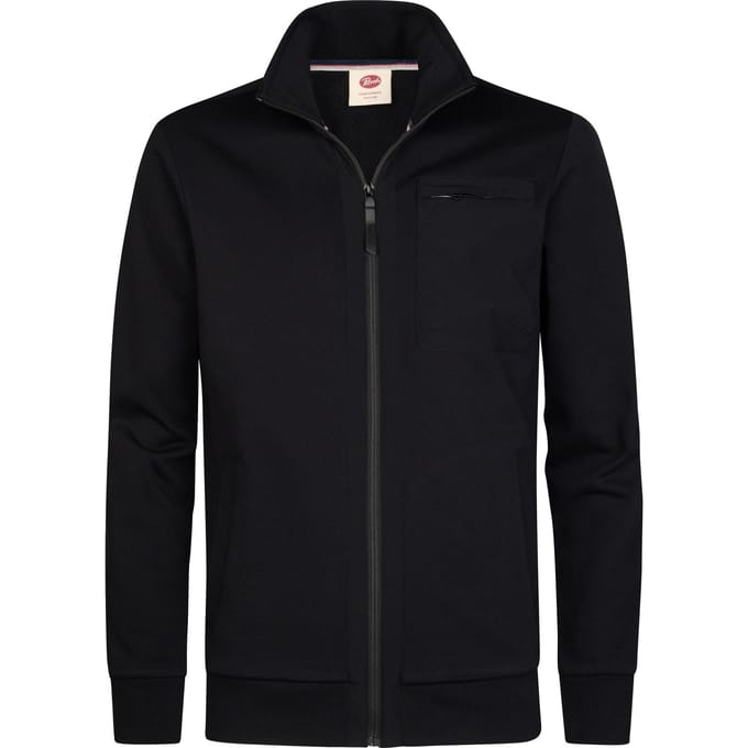 Petrol Industries - Heren Sweatvest millcore - Zwart - Maat L