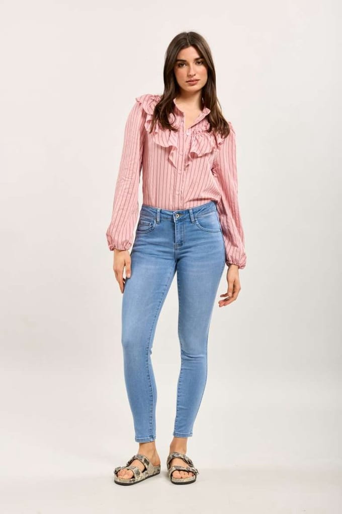 Toxik3 - push-up jeans normale taille