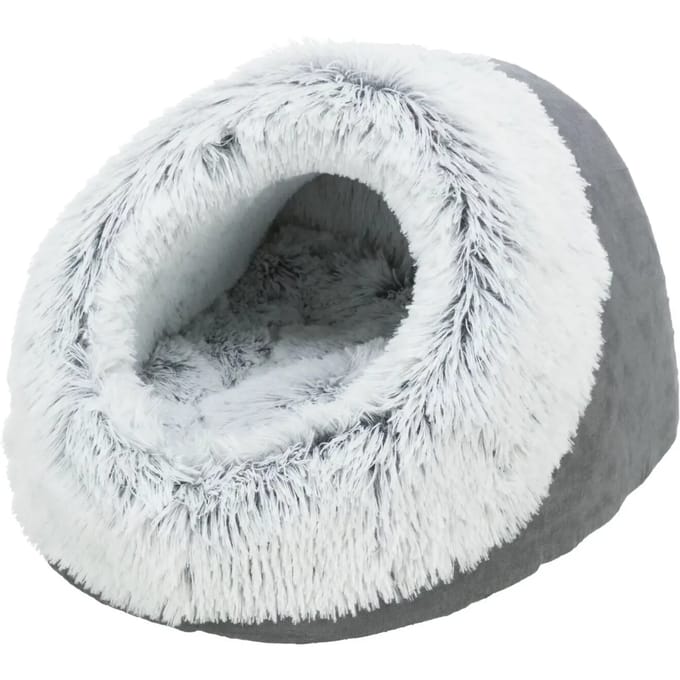 Trixie - Kattenmand Iglo Harvey Grijs Wit Zwart