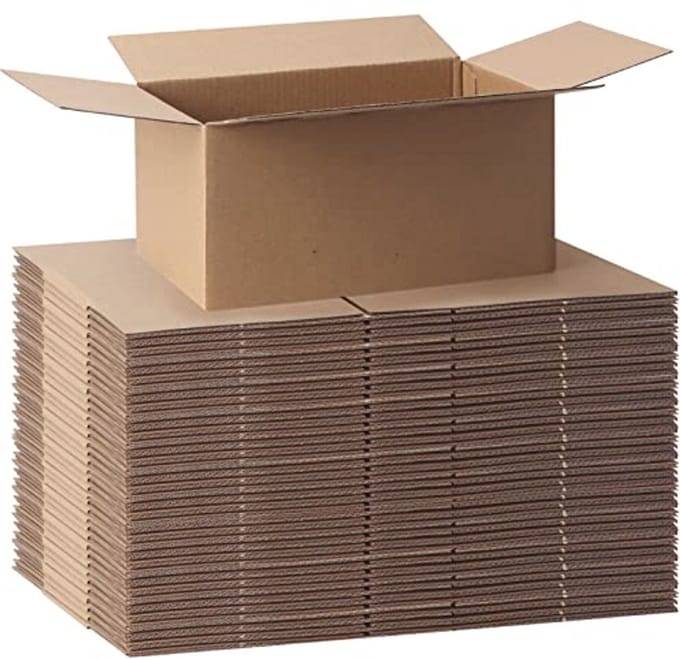 Verzenddozen 8x6x4 - 40 Packs Kartonnen Dozen voor Verpakking en Verzending