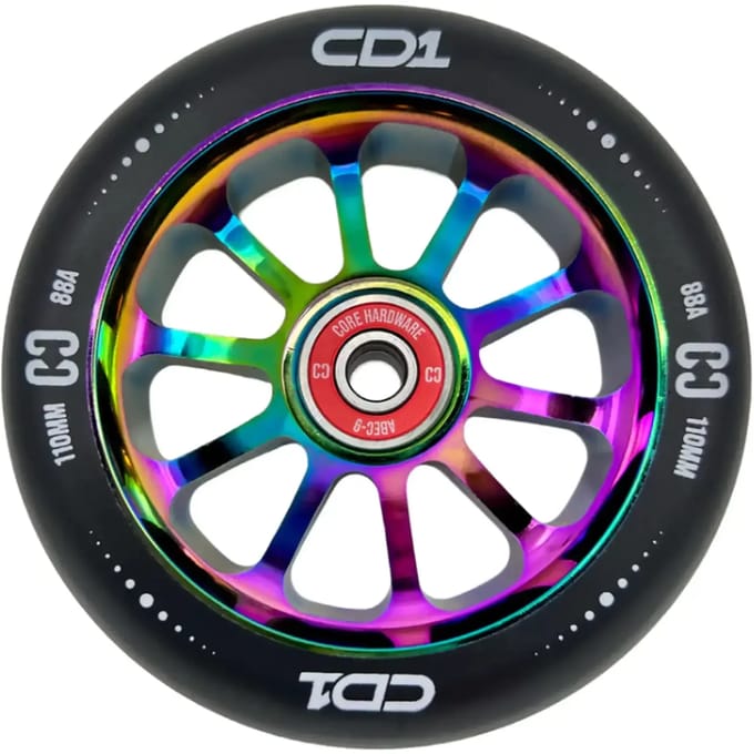CORE CD1 Stuntstep Wiel 110mm Neochrome