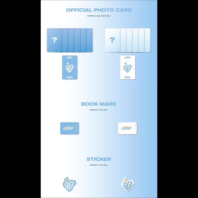 Version de la plateforme MCND [X10]. Album Random ver. white