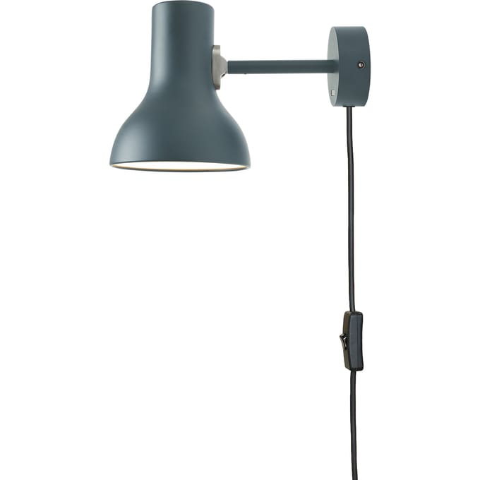 Anglepoise Type 75™ Mini Wandlamp - slate grey - met kabel