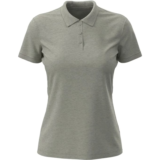 Stedman Lux Polo Women S9160 - Grey Heather - S