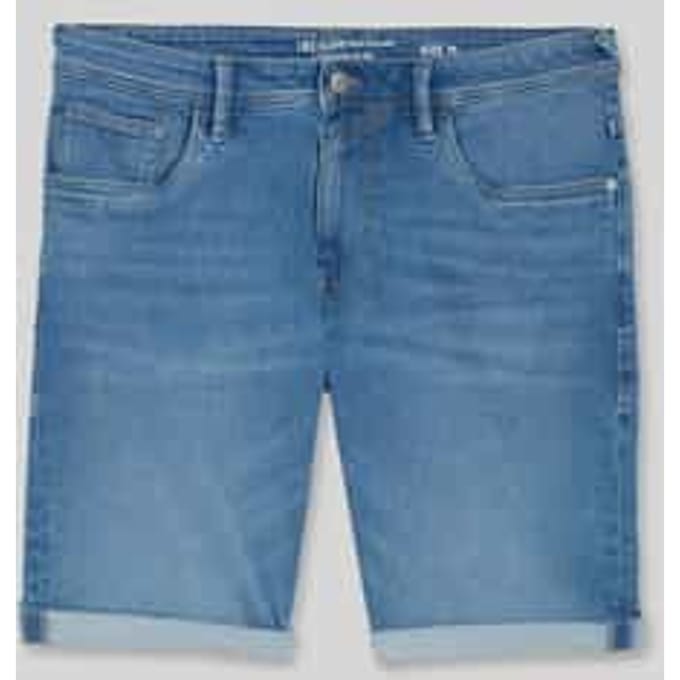 slim fit korte jeans van katoenmix model 'TTPIERS SLIM'