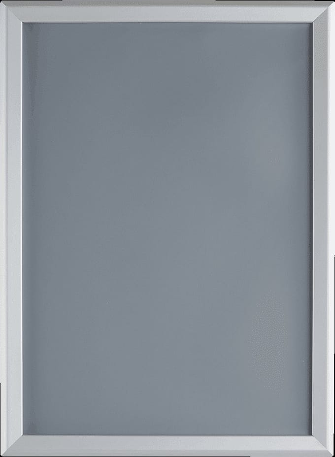 Aluminium kliklijst - 32 mm - spitse hoek A2 - 594 x 420 mm