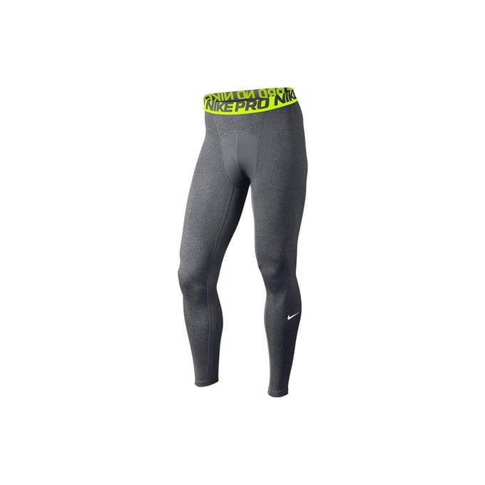 Nike Color Block Logo Print Fitness Lange Broek Heren bottoms Grijs 703098-093 S gray