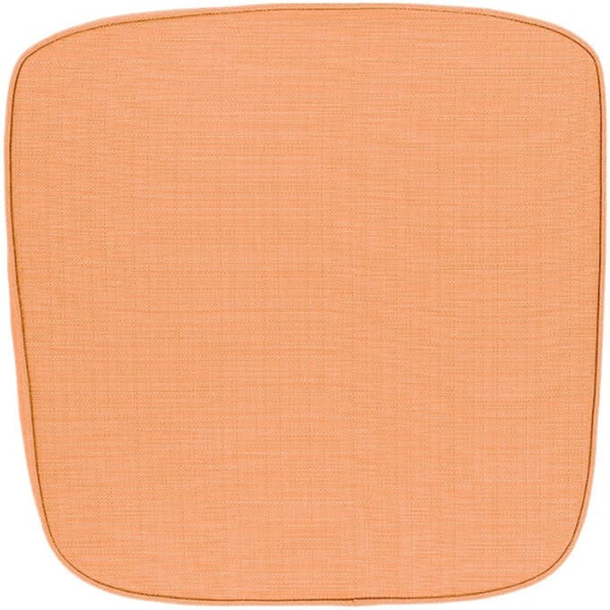 Unique Living - Wickerstoelkussen Bliss outdoor Orange -46x47x4cm