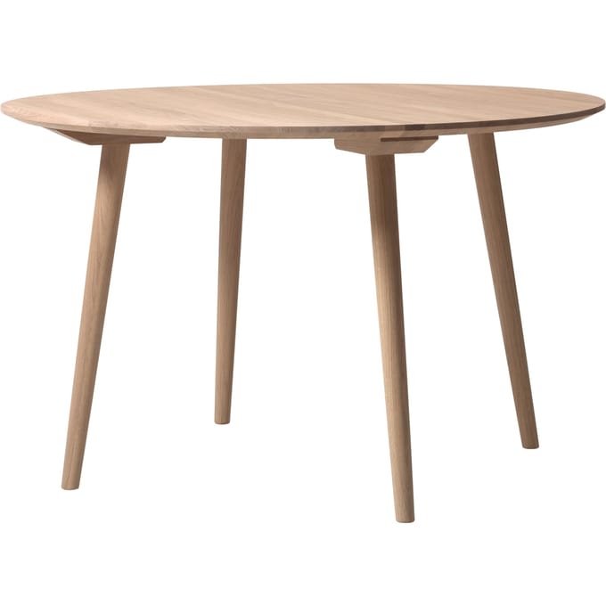 &Tradition In Between Tafel rond SK3 & SK4 - eiken, wit geolied - Ø120 cm