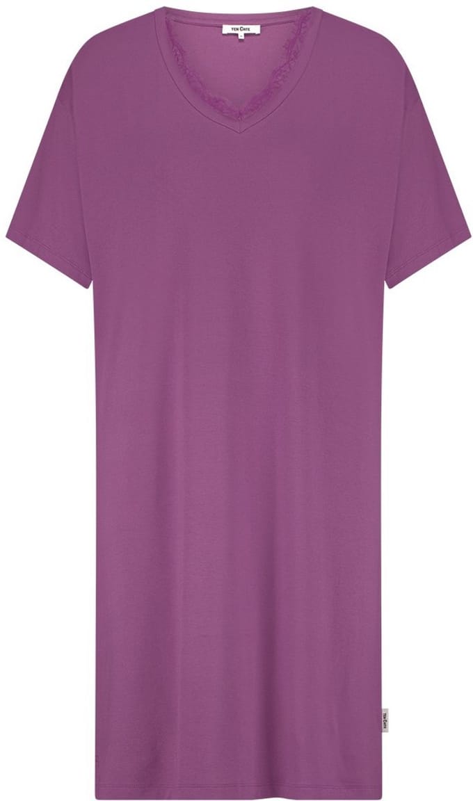 Ten Cate Secrets Dames Nachthemd Short Sleeve Purple Orchid