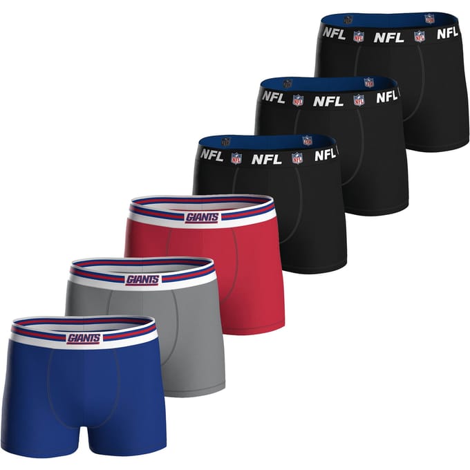 NFL Boxershorts NFL 6pk Boxers Set van 6