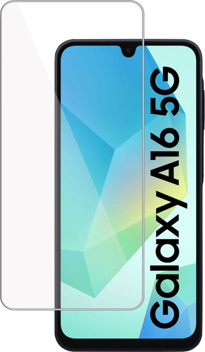 Screenprotector geschikt voor Samsung Galaxy A16 5G Screenprotector – Gehard Glas - Proteqt+