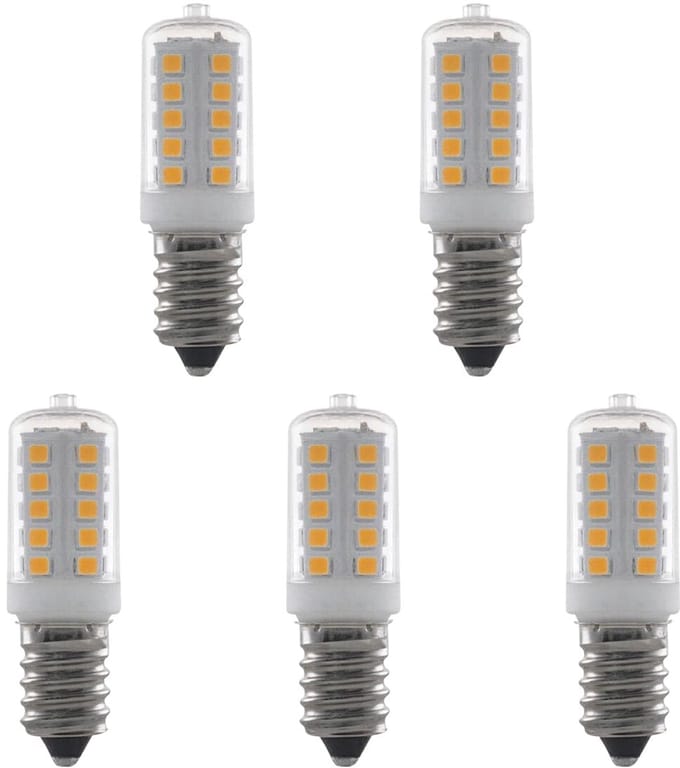 SPL E14 LED Lamp 3W Dimbaar - Warm Wit - 280lm - LED Buislamp T16 - 5 Stuks