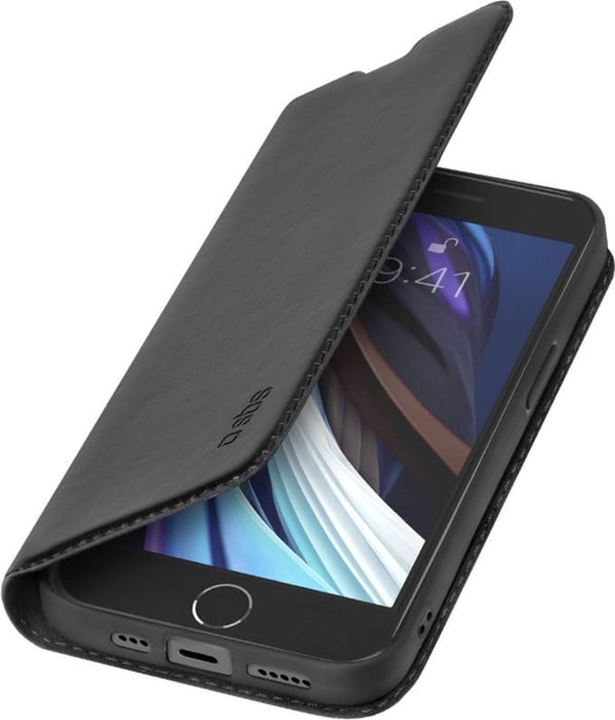 sbs mobile Flip cover Apple iPhone SE (2022(, iPhone SE (2020), iPhone 8, iPhone 7 Zwart