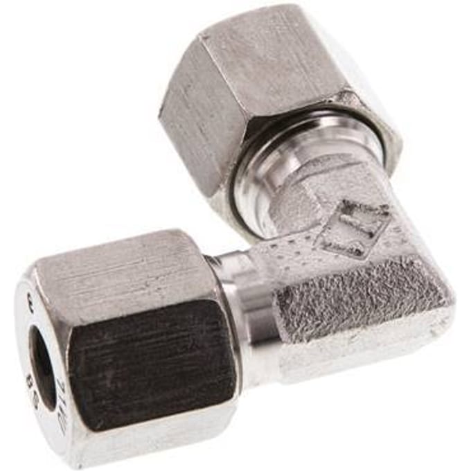 8S RVS Elbow 90deg Snijring 630 Bar DIN 2353 - FL2E-C-ST-08-S