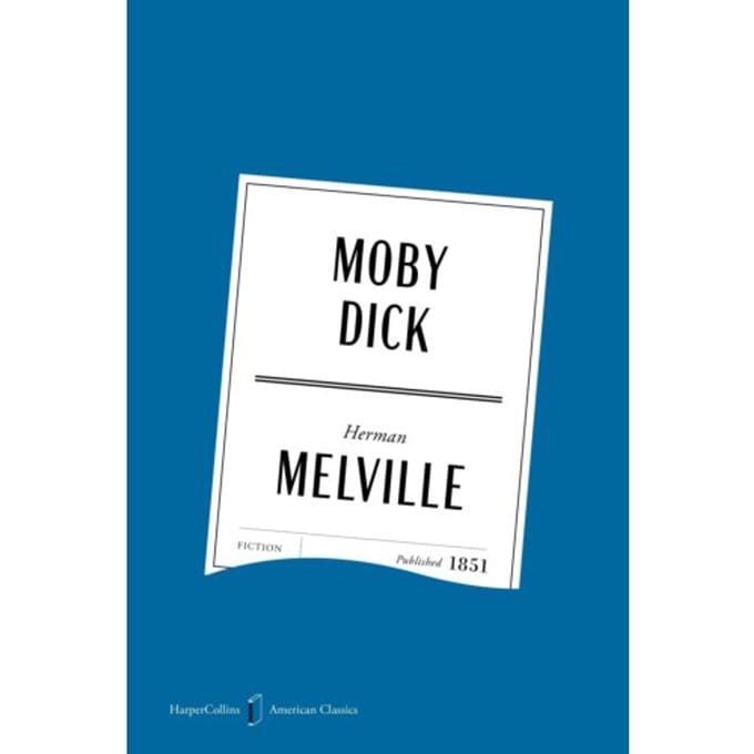 Moby Dick American Classics Edition - Harper Perennial Modern Classics - Herman Melville
