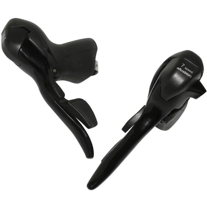 Paar shimano compatible triple aluminium road shifters Microshift