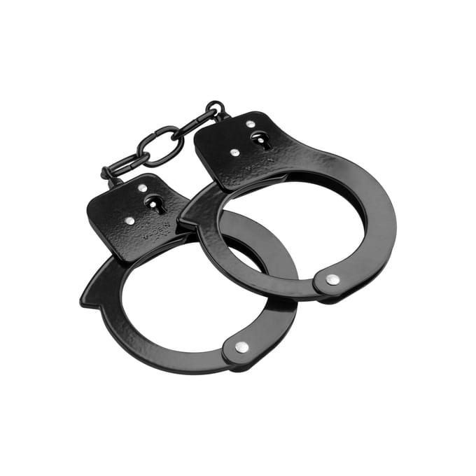Dreamtoys Zwart Metalen  - handboeien