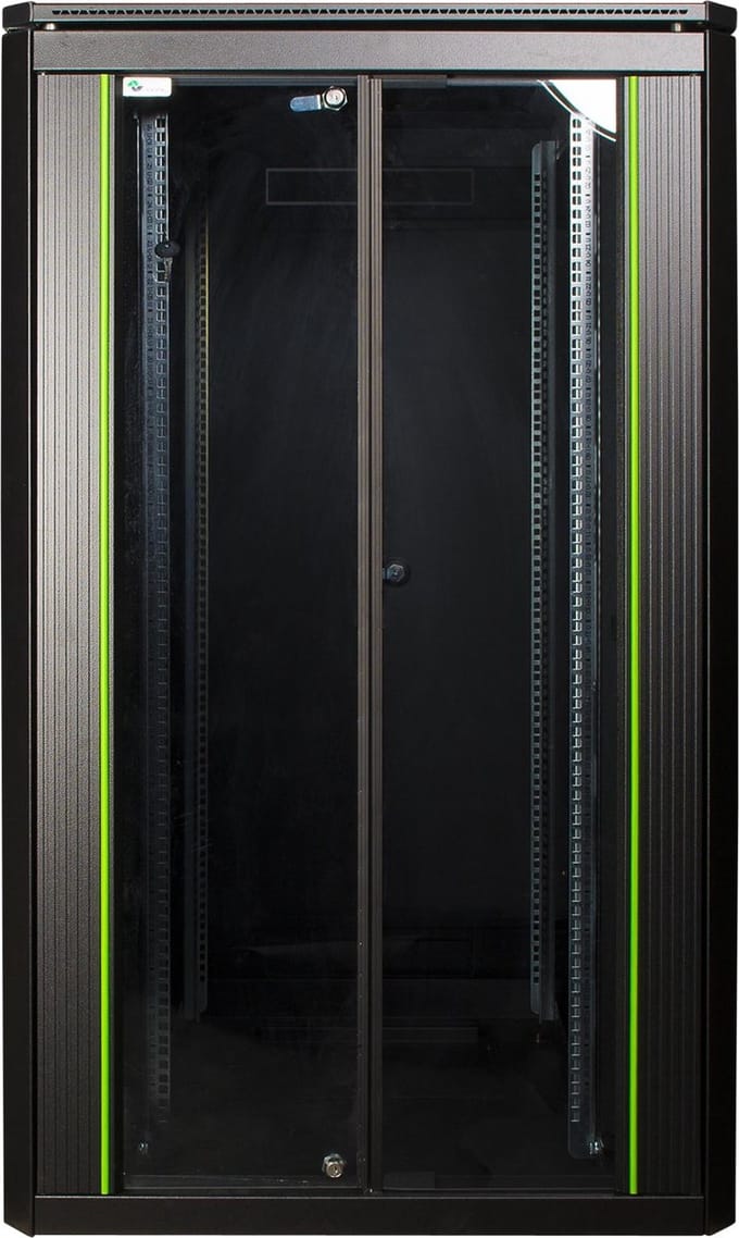 Logon 26U W=800Mm D=800Mm H=1342Mm Data Line Black