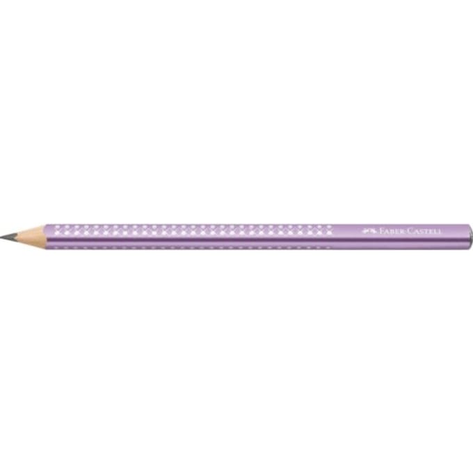 Faber-Castell grafietpotlood - Jumbo Grip Sparkle - violet metallic - FC-111663