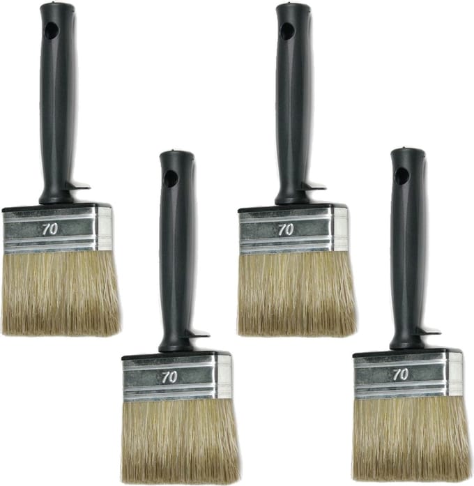 4x Veba Beits Blokkwast 7x3cm  - Voordeelverpakking