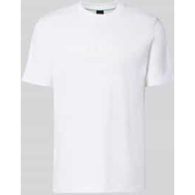Regular fit T-shirt van puur katoen Model 'TS_TERRACE'
