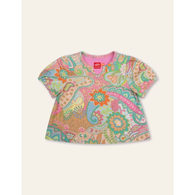 Oilily Trimmy T-Shirt- maat80/18m Prism Roze