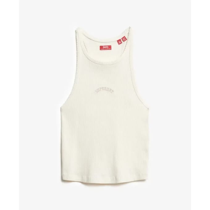 Sporttop met racerback en logo voor dames Superdry Essential