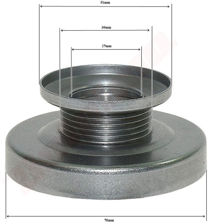 Koppelingstrommel passend op STIHL TS410 , TS420 ( 4238 760 8500 ) Merk BPC Parts