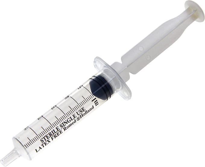 Romed 3-delige injectiespuiten 5ml luer slip 100 stuks Romed