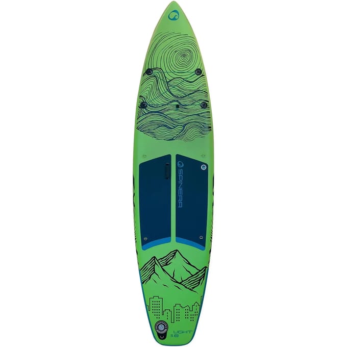Staande peddelplank Spinera Light 11.8 ULT